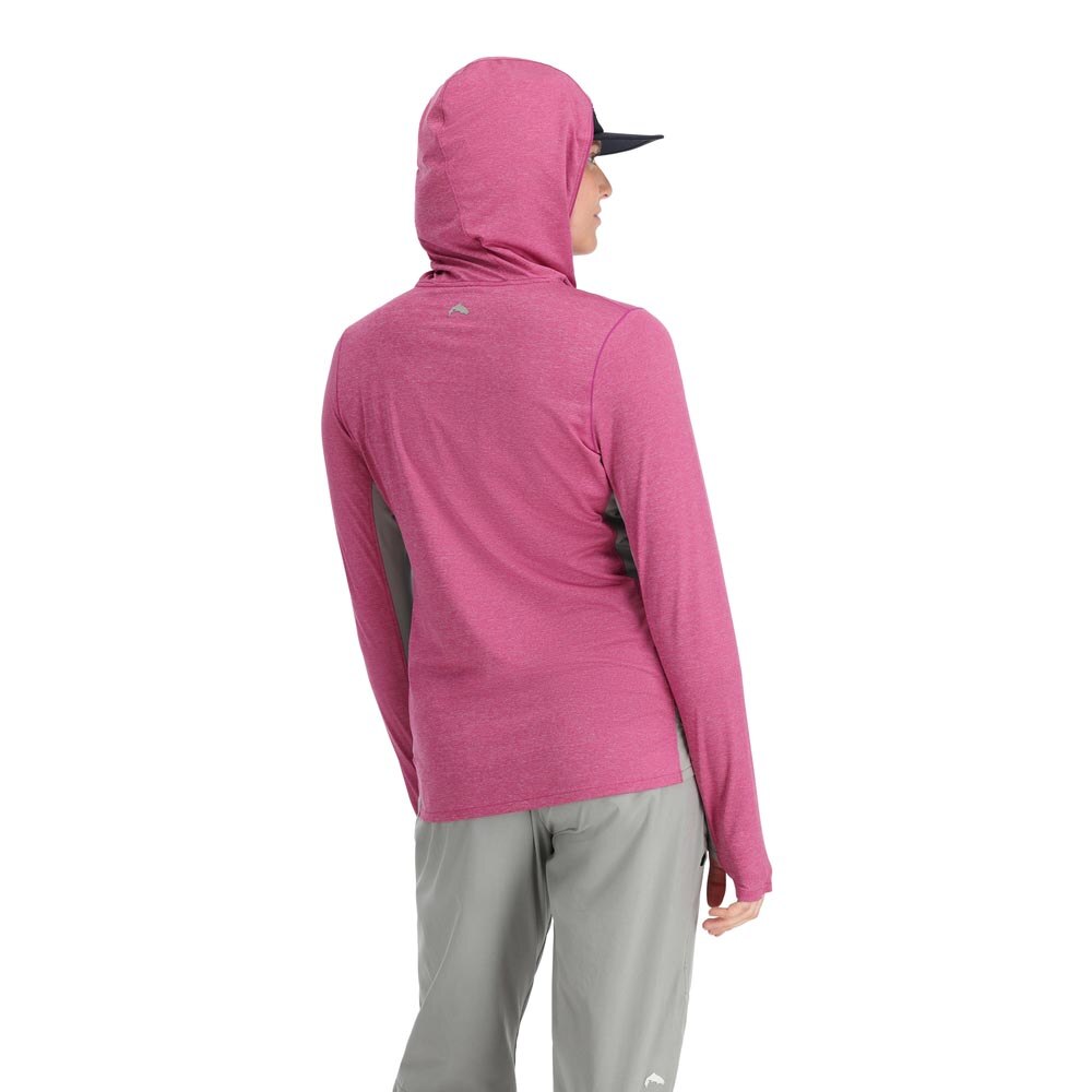 Simms BugStopper SolarFlex Hoody Women's in Fuchsia Heather